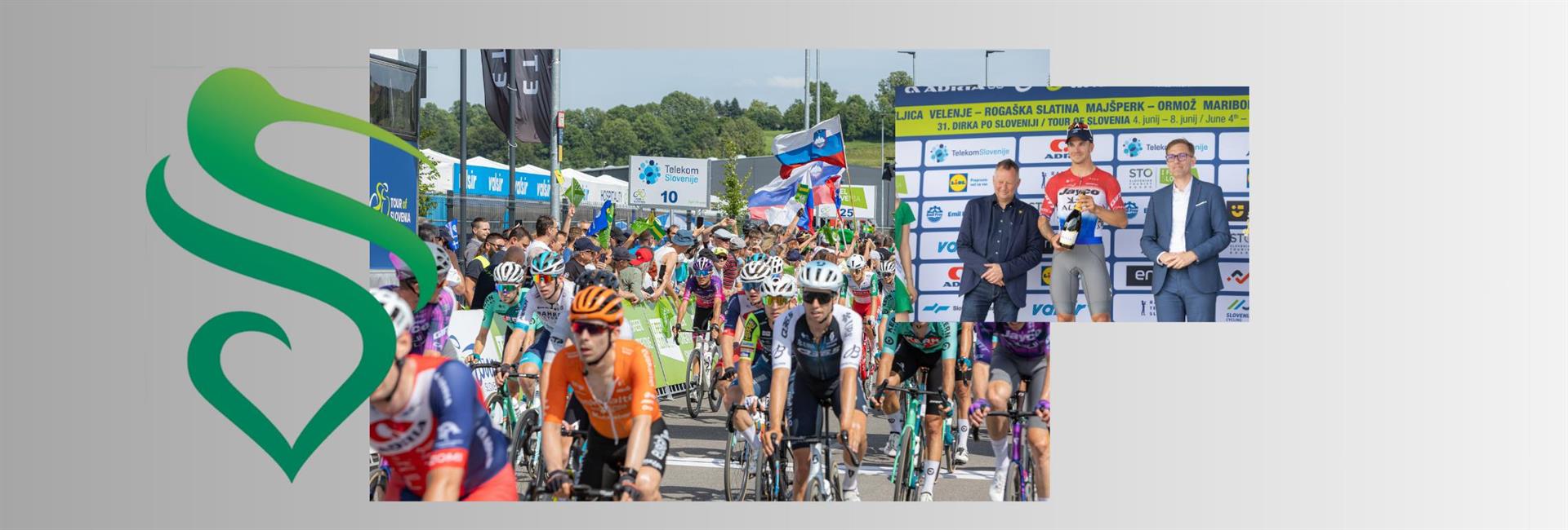 ZGODOVINSKI CILJ 1. ETAPE KOLESARSKE DIRKE PO SLOVENIJI 2025 PRVIČ V ŠKOFLJICI